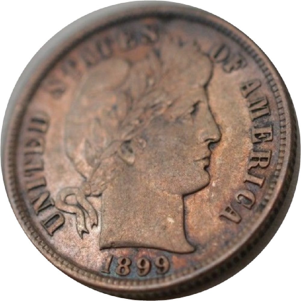 1899-Barber-Silver-Dime